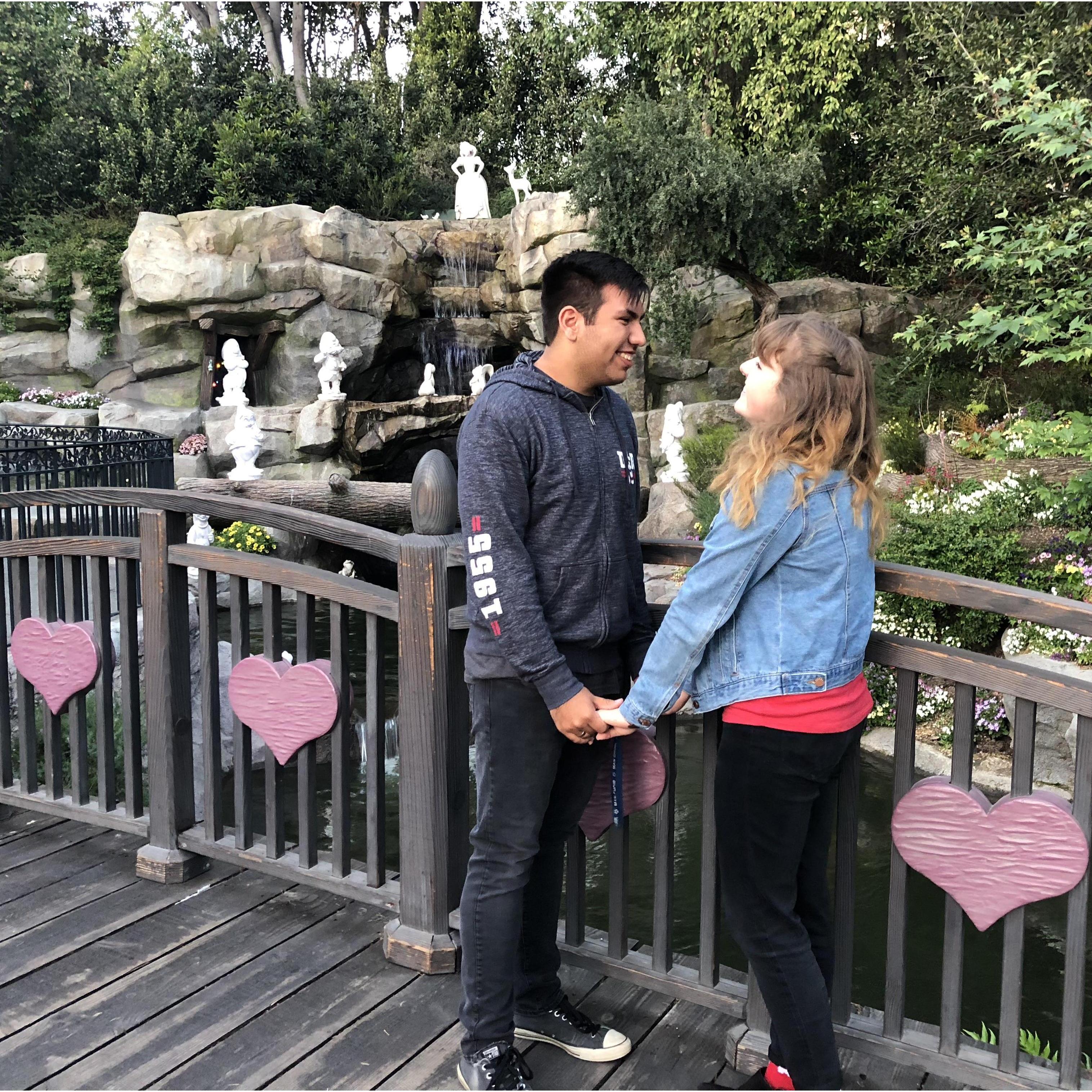 First Disneyland trip as a couple!