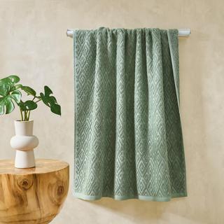 Maze Solid Texture Bath Towel