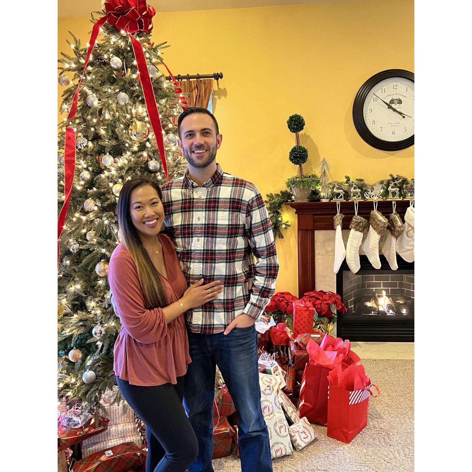 We've celebrated every Christmas back in Matt's childhood home of New Jersey