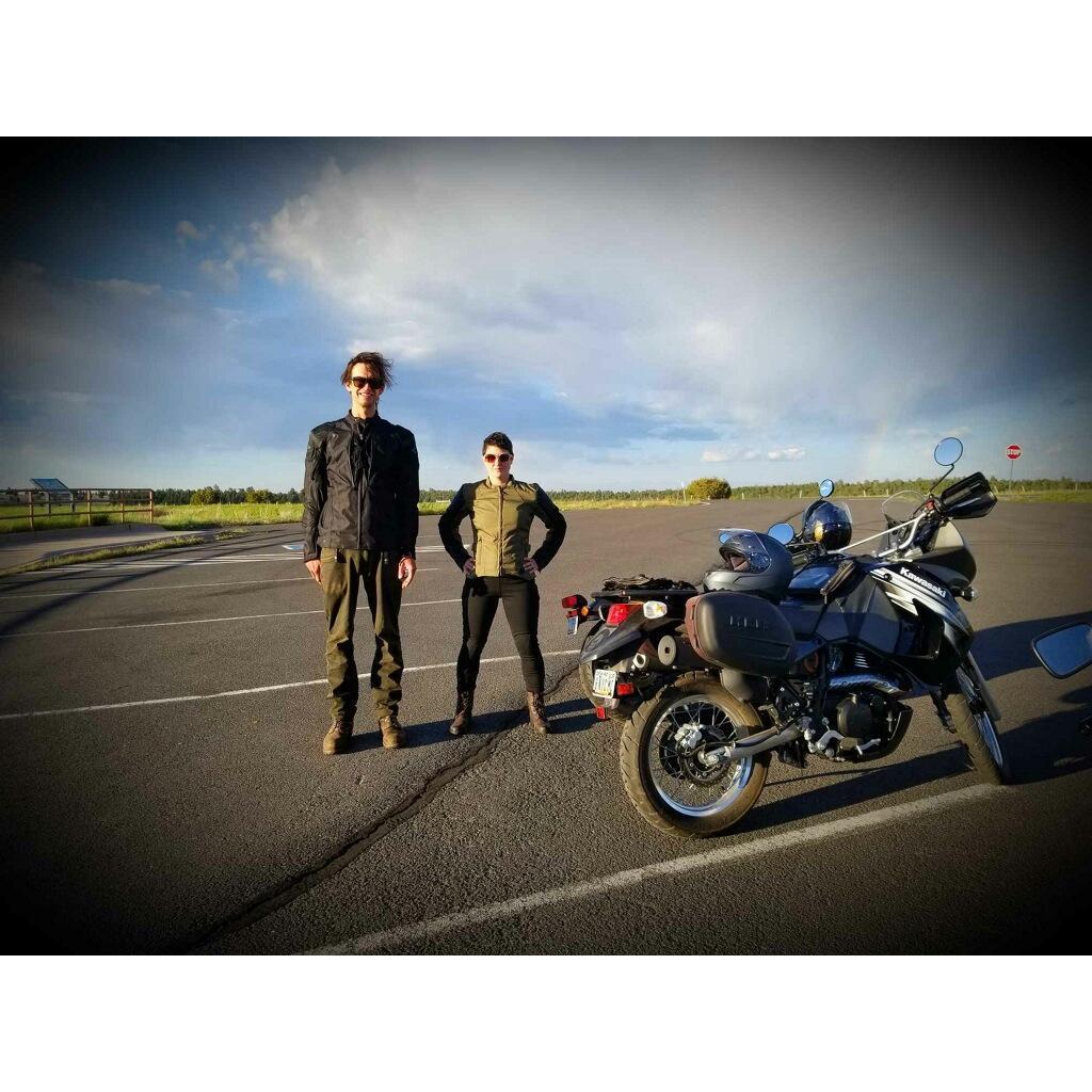 Motorcycles! Maybe out at Lake Mary (?)