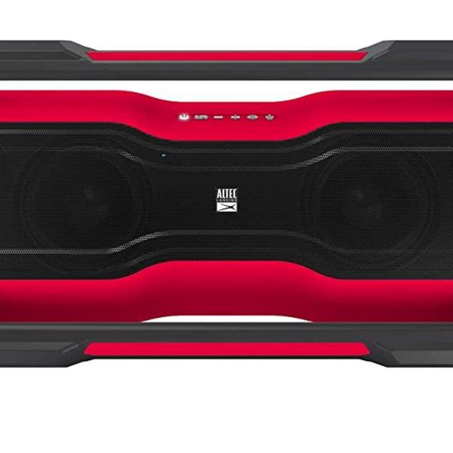 Altec Lansing ROCKBOX XL Wireless Bluetooth Speaker, Portable Waterproof Party Speaker with 20 Hour Playtime and 5 Illuminating LED Light Modes, Floating Wireless Speaker for Indoors and Outdoors