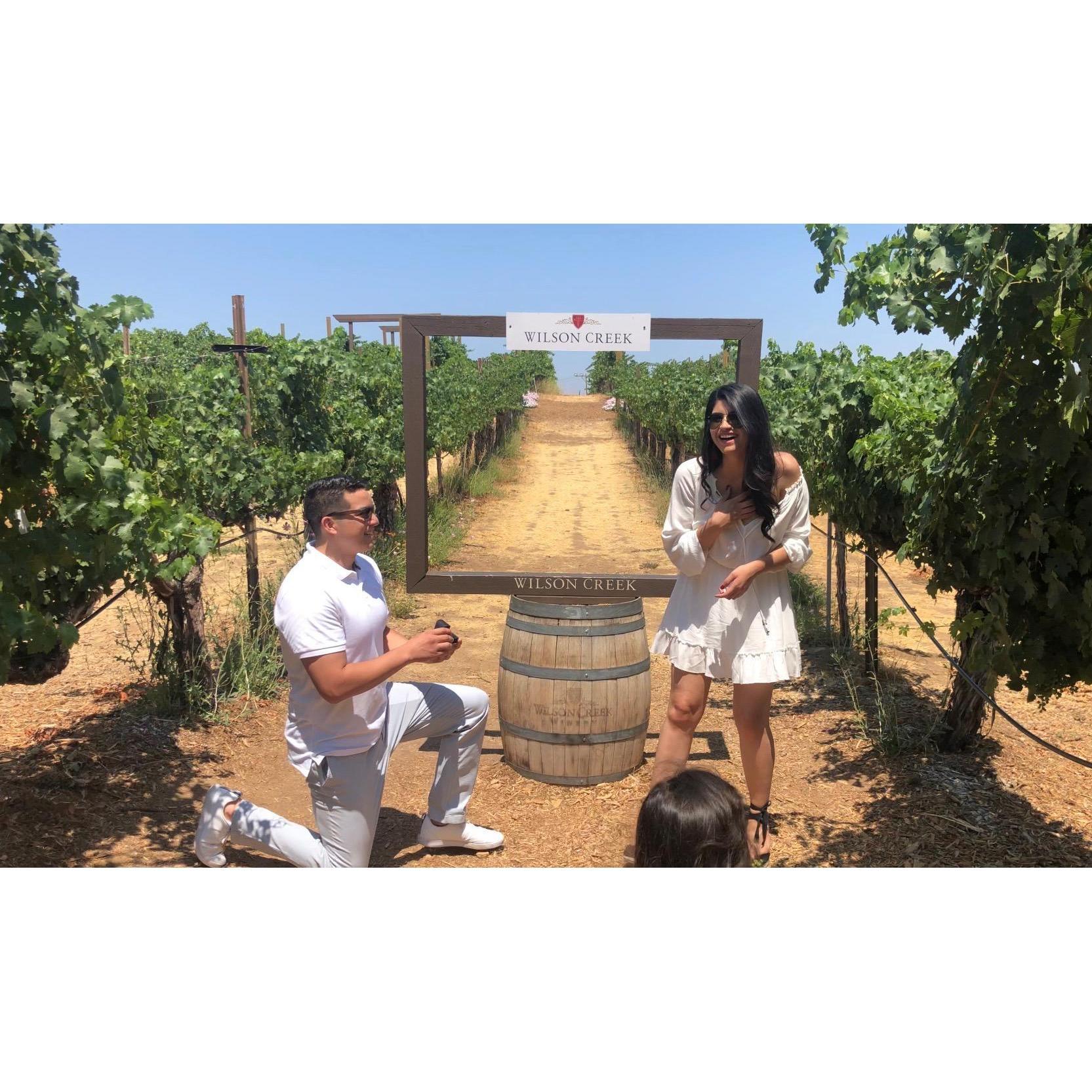 She said YES!
07.28.2018