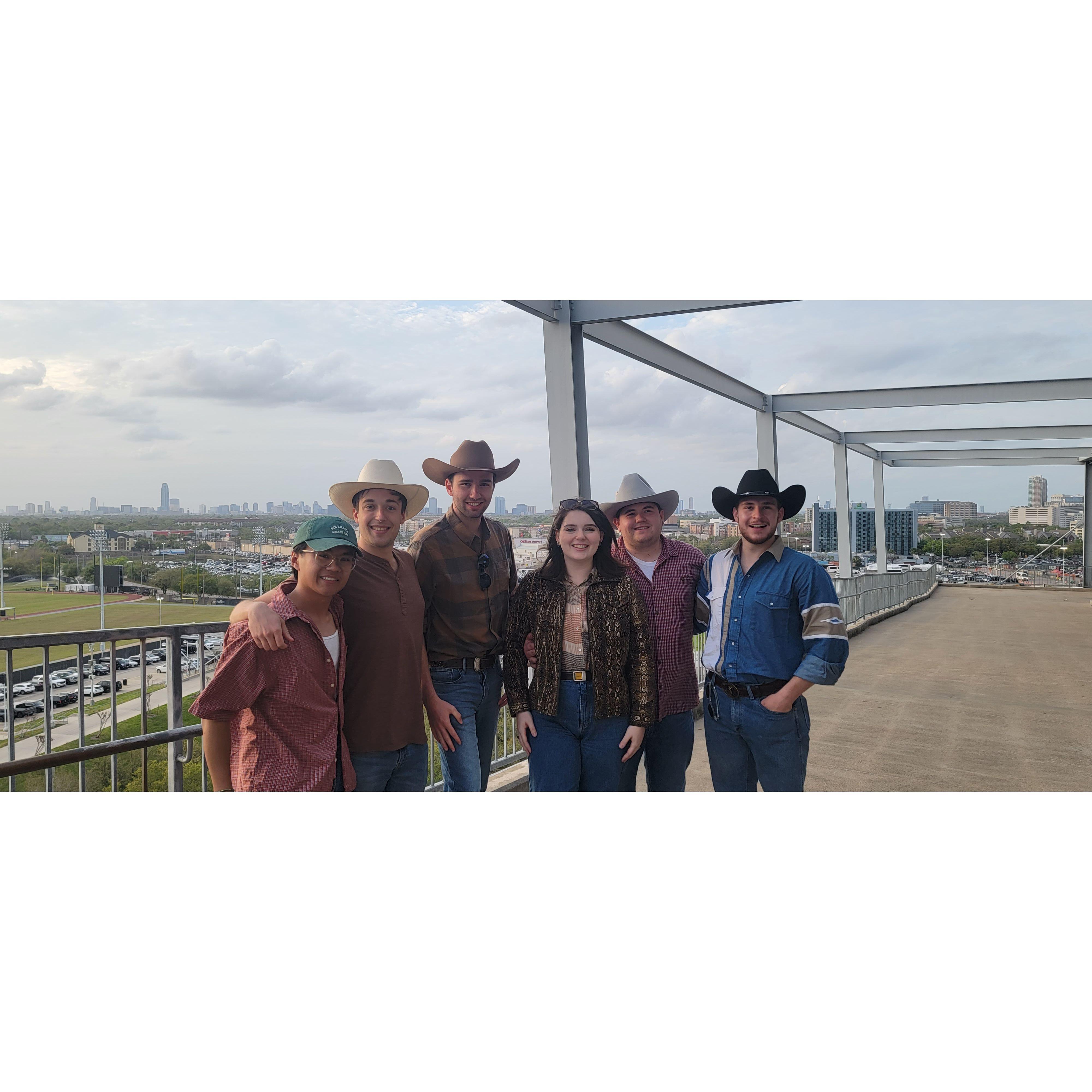 Our first Houston Rodeo trip with our friends!