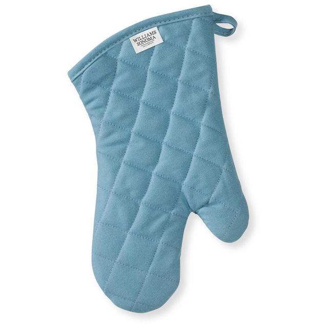 Williams Sonoma Solid Oven Mitt, French Blue