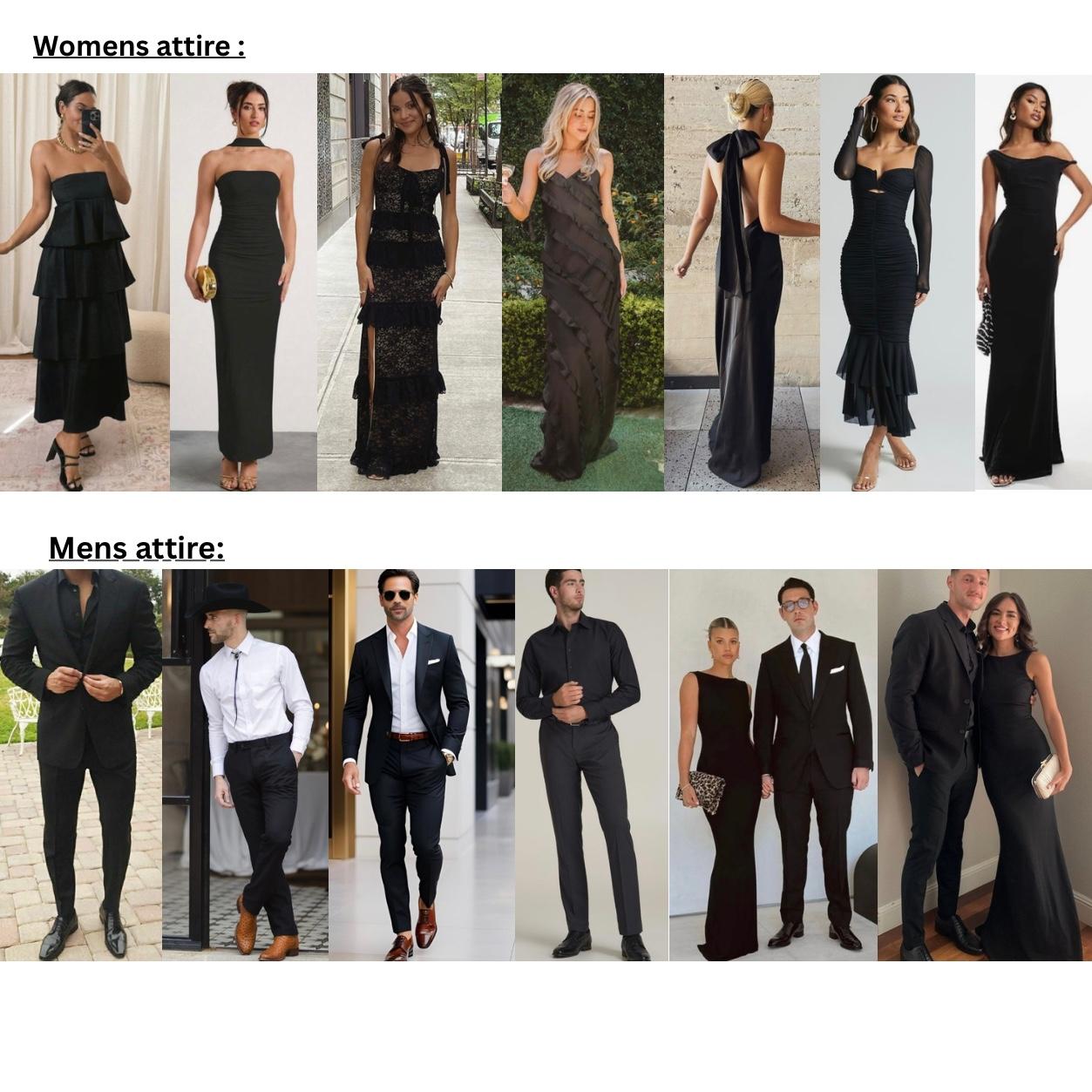 wedding attire inspo!!