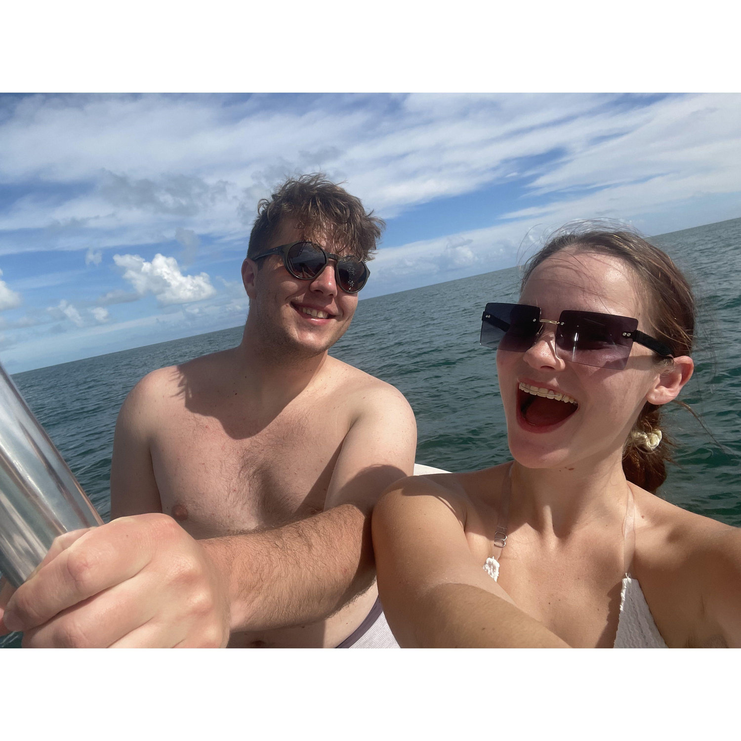 Visiting Paul's family in the Keys for his 26th Birthday!
