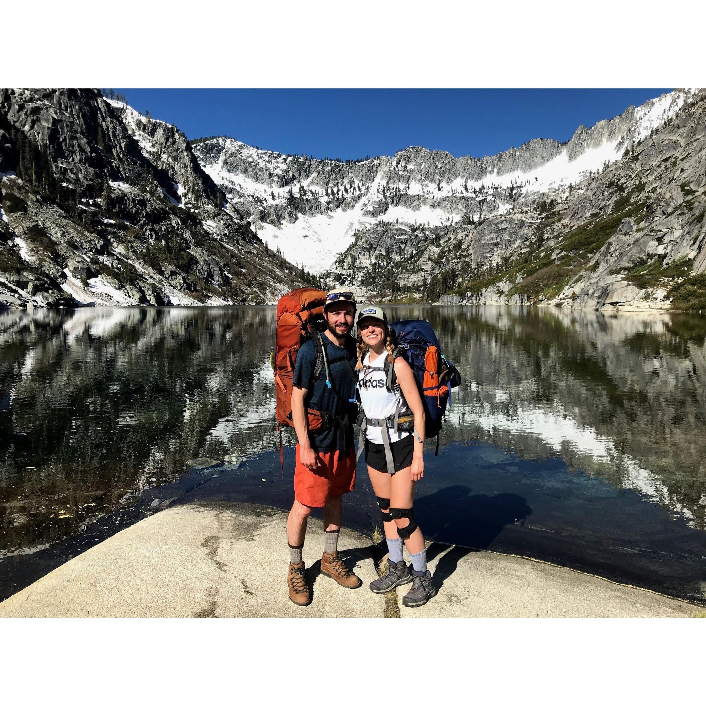 Backpacking in the Trinity Alps of California