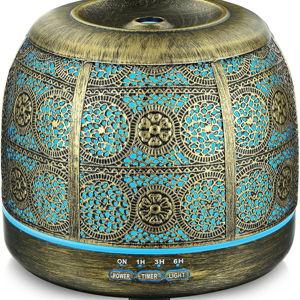 Gold and Teal Oil Diffuser