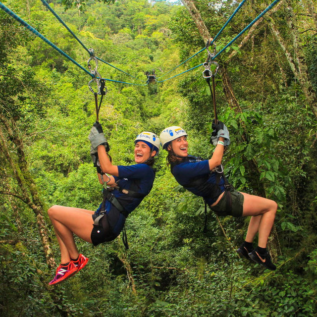 Zip-Lining for Two