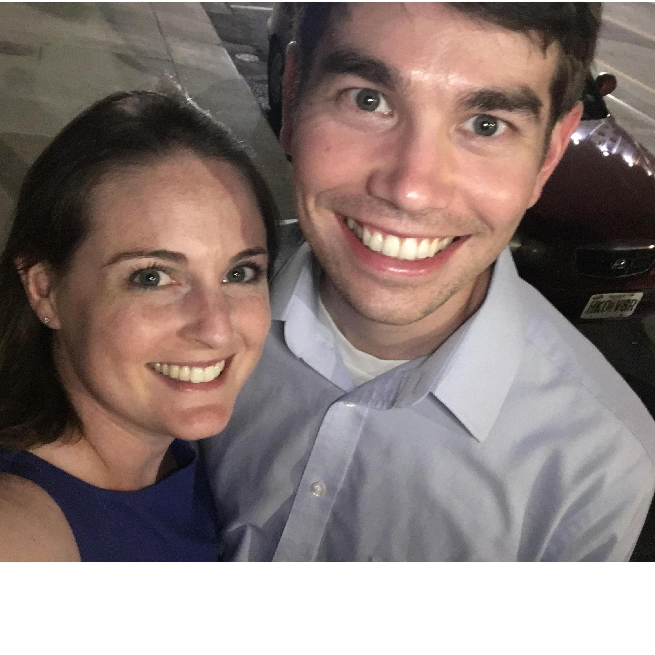 A night out with friends in Kansas City.