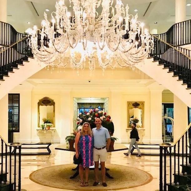 One of Anna's favorite spots to capture a pic - the Charleston Place hotel in downtown Charleston! We stop by every time we are in the area.
