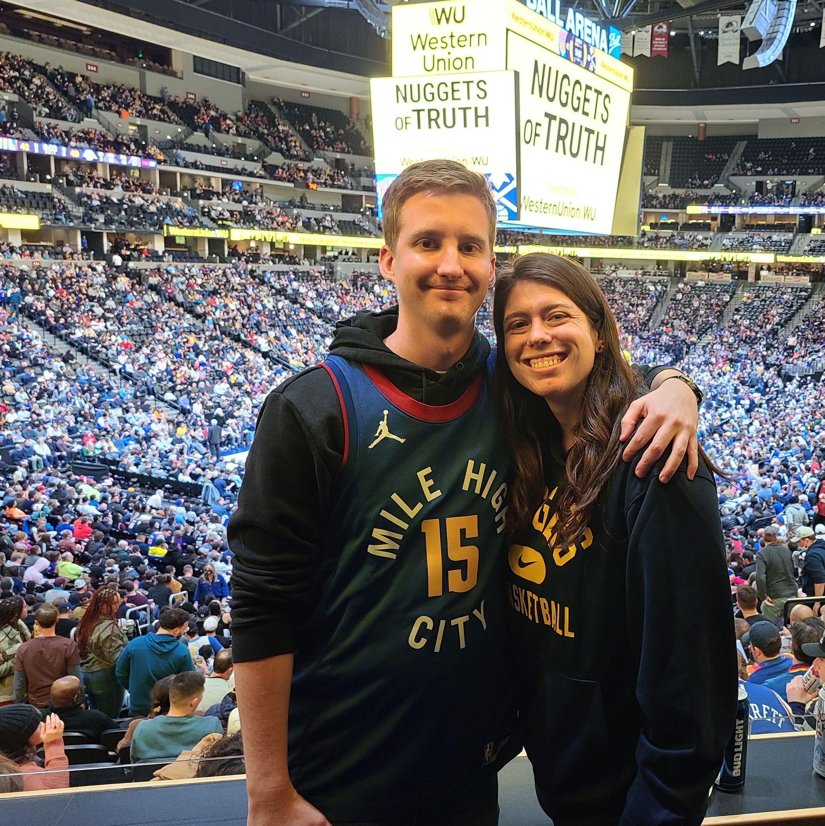 The Nuggets for Evan - One of our first dates