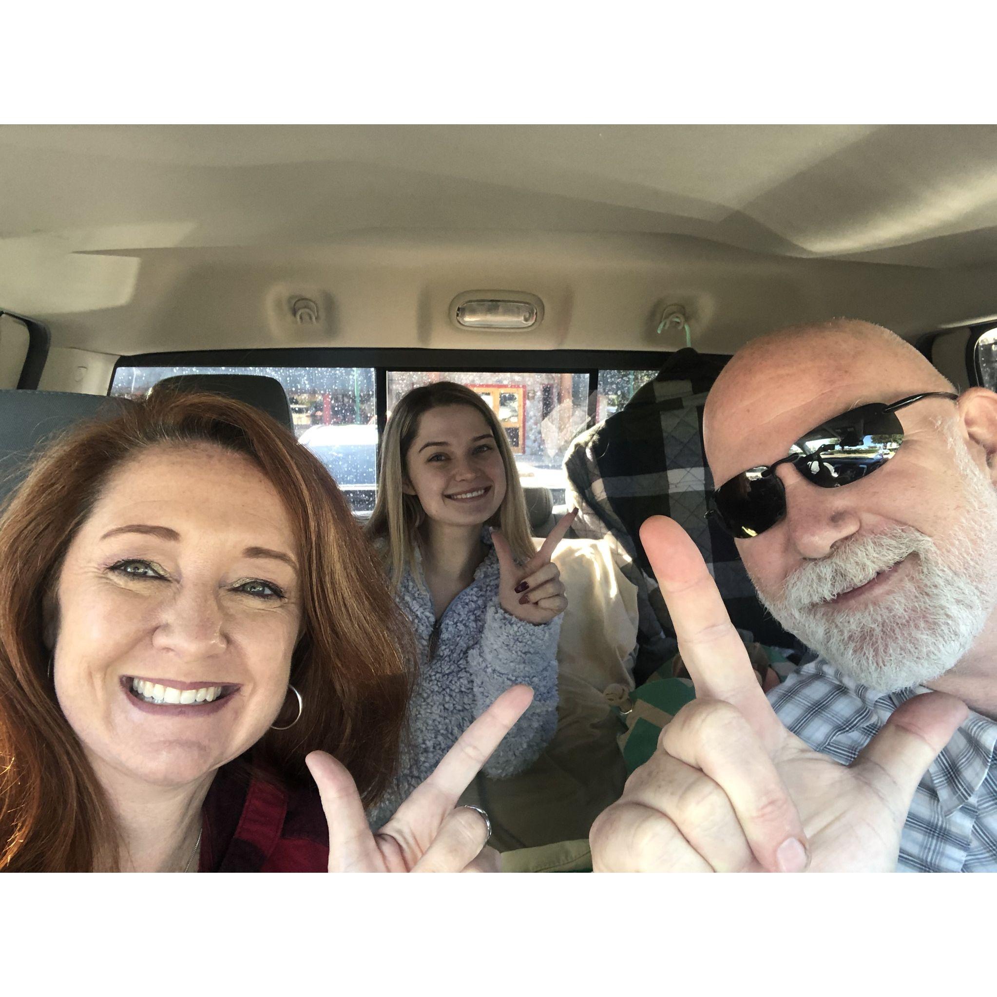 Taking Sara to Oklahoma State