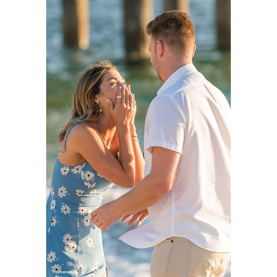 My reaction when Mike asked me to marry him :)