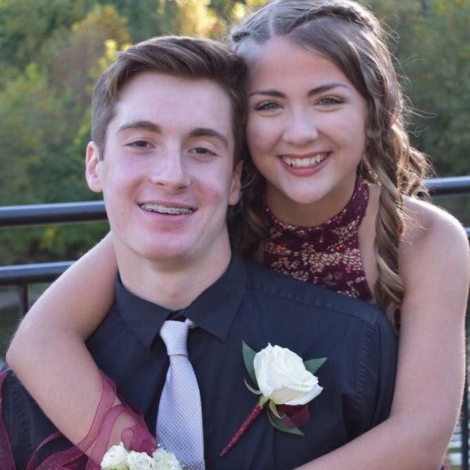 Freshman year homecoming and the night of our first slow dance, to Ed Sheeran's "Perfect" (2017)