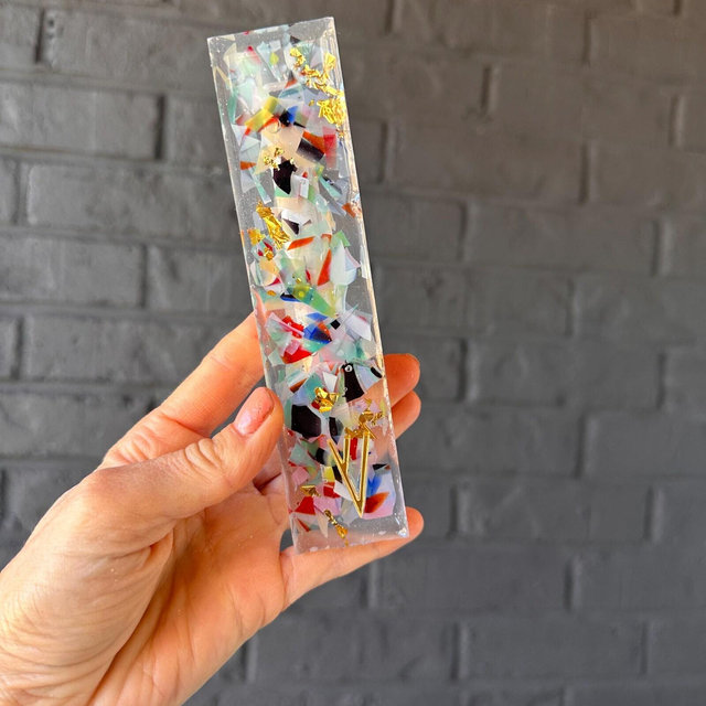 Mezuzah Smashed Wedding Glass, Chuppah Smashed Glass, Modern Mezuzah, Smashed Wedding Glass, Jewish Wedding Gift, Smashed Glass, Art