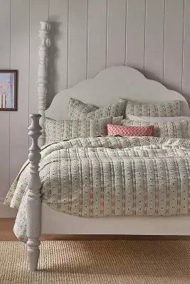 Nera Yarn Dye Jacquard Striped Quilt