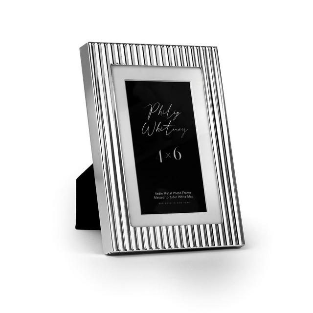 Philip Whitney Kelly Metal Picture Frame, 4" x 6"