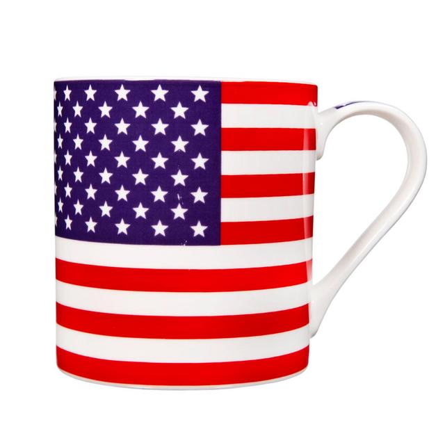 Home Essentials & Beyond American Flag Mug