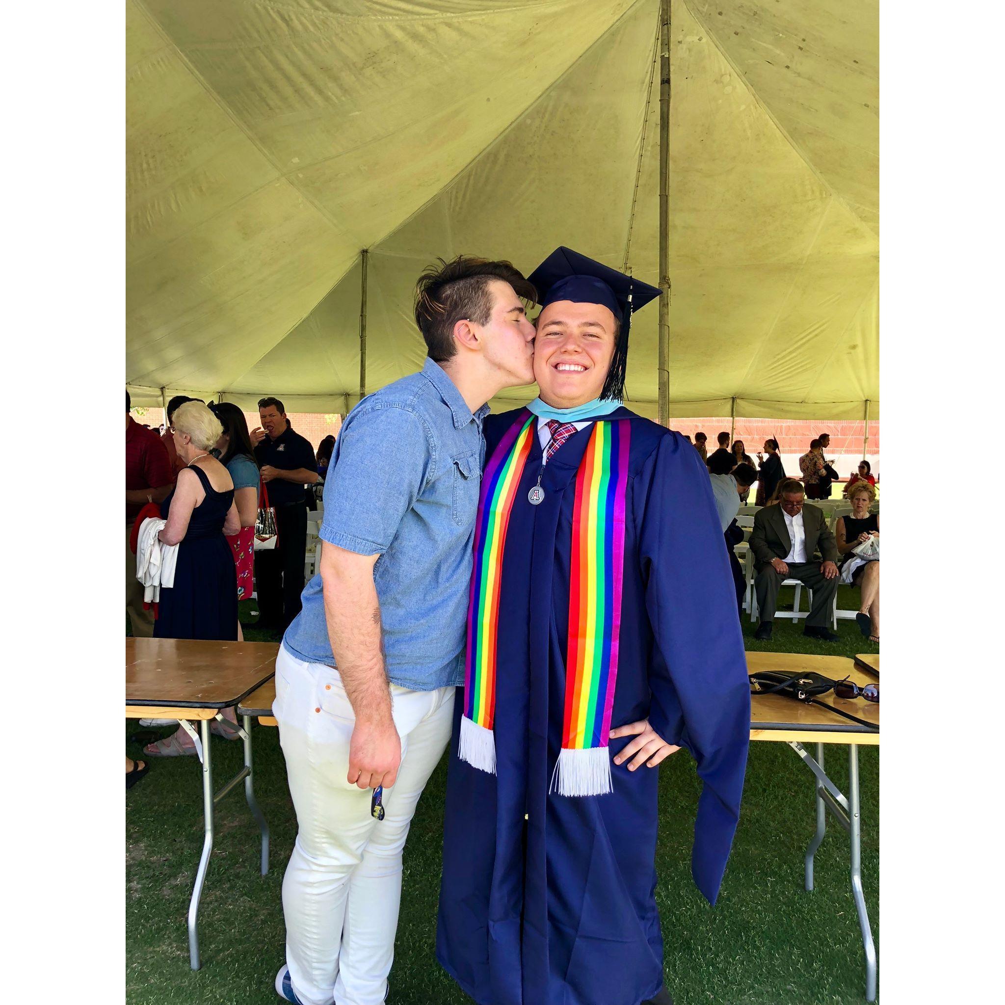 Johnny's Masters Graduation