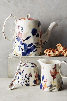 Wildflower Study Teapot
