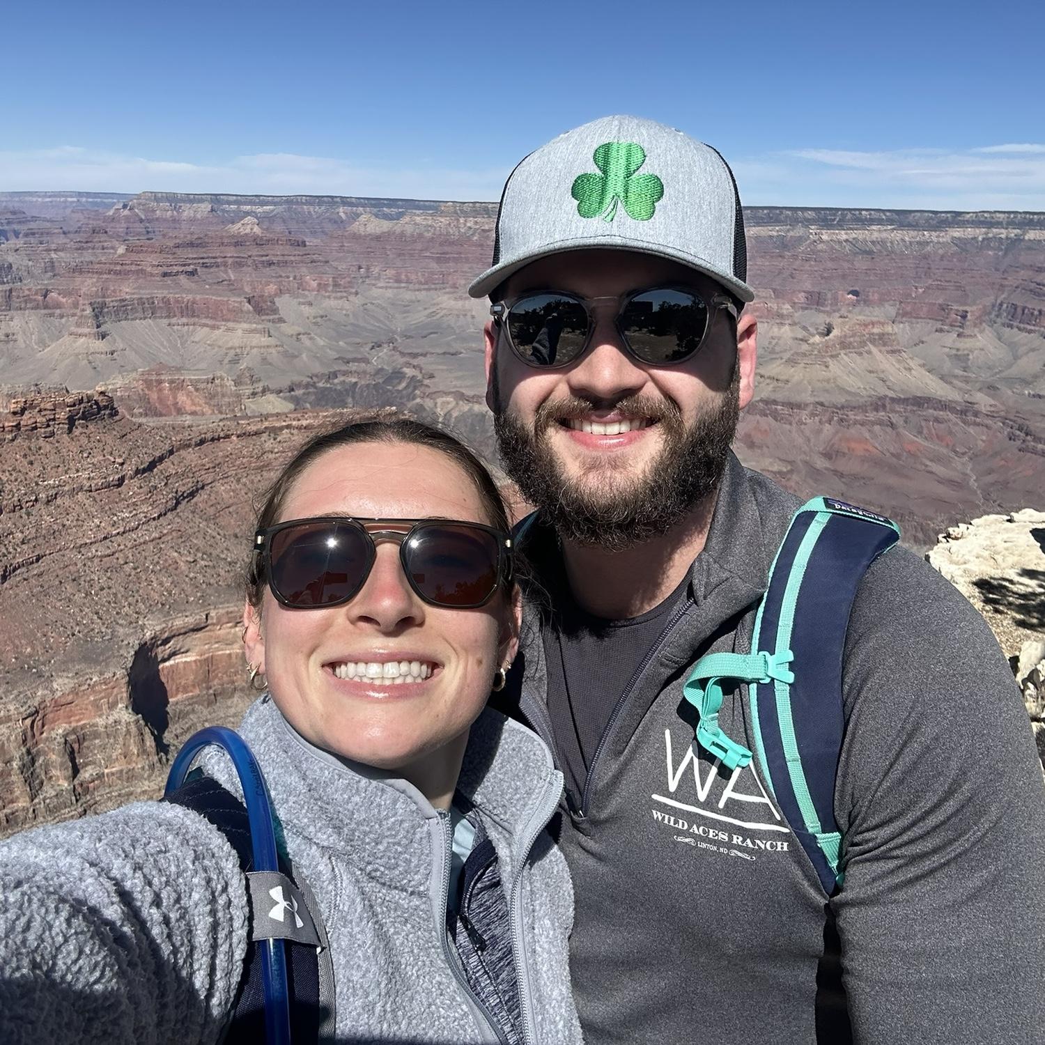 Grand Canyon trip. No hikes completed because we fell on ice in the first 3 minutes
