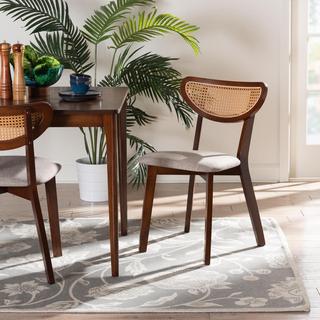 Dannell Mid-Century Modern Dining Chair, Set of 2