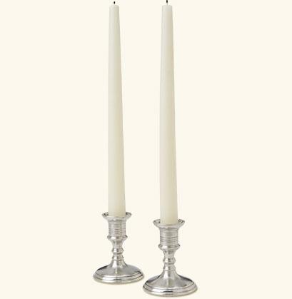 Prato Candlestick, Small, Pair