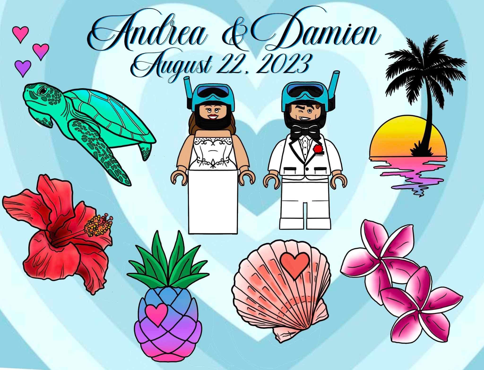 The Wedding Website of Andrea Fuentes and Damien Ford