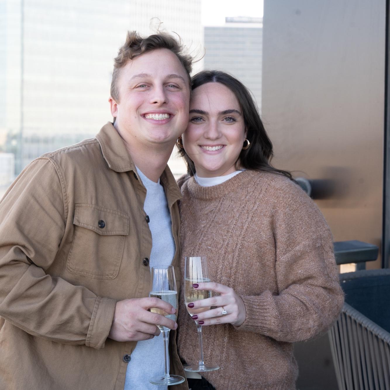 The day we became fiancés!