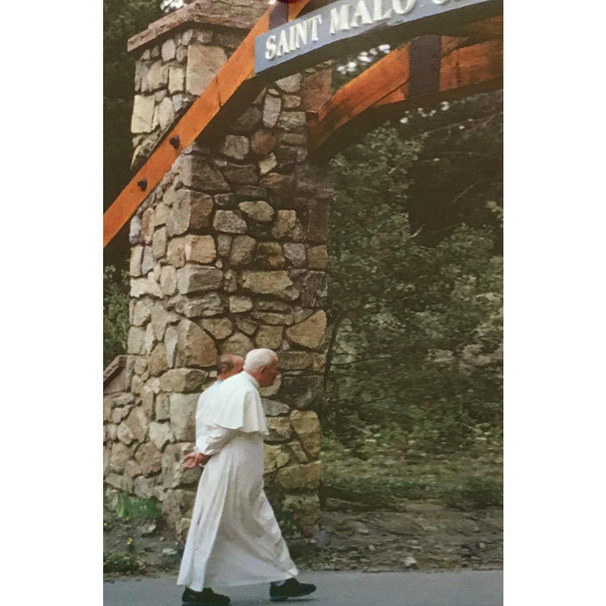 Pope John Paul II at Camp St. Malo Allenspark, CO in 1993 during World Youth Day
