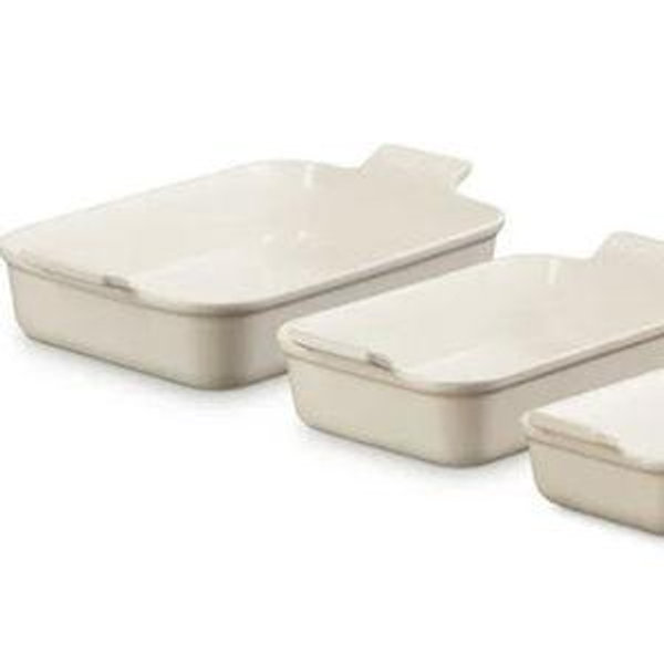 Heritage 3-Piece Rectangular Baking Dish Set