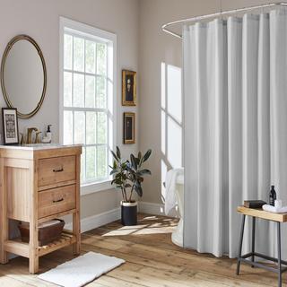 Textured Block Shower Curtain