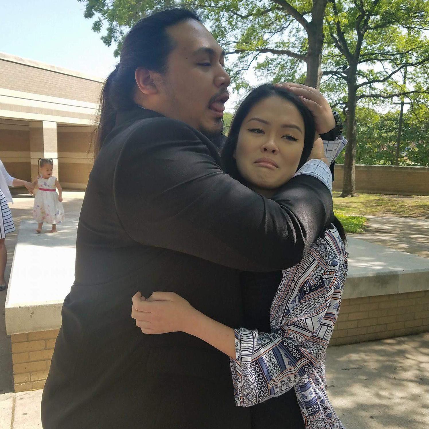 We love being goofy together!