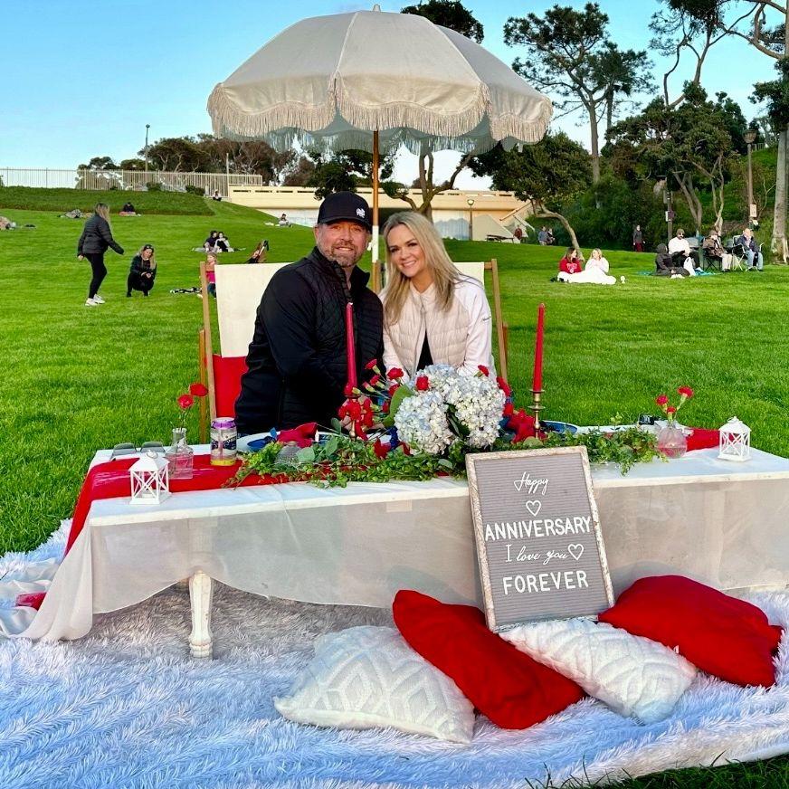 First Anniversary in Southern California 2024 - Surprised him with a romantic picnic