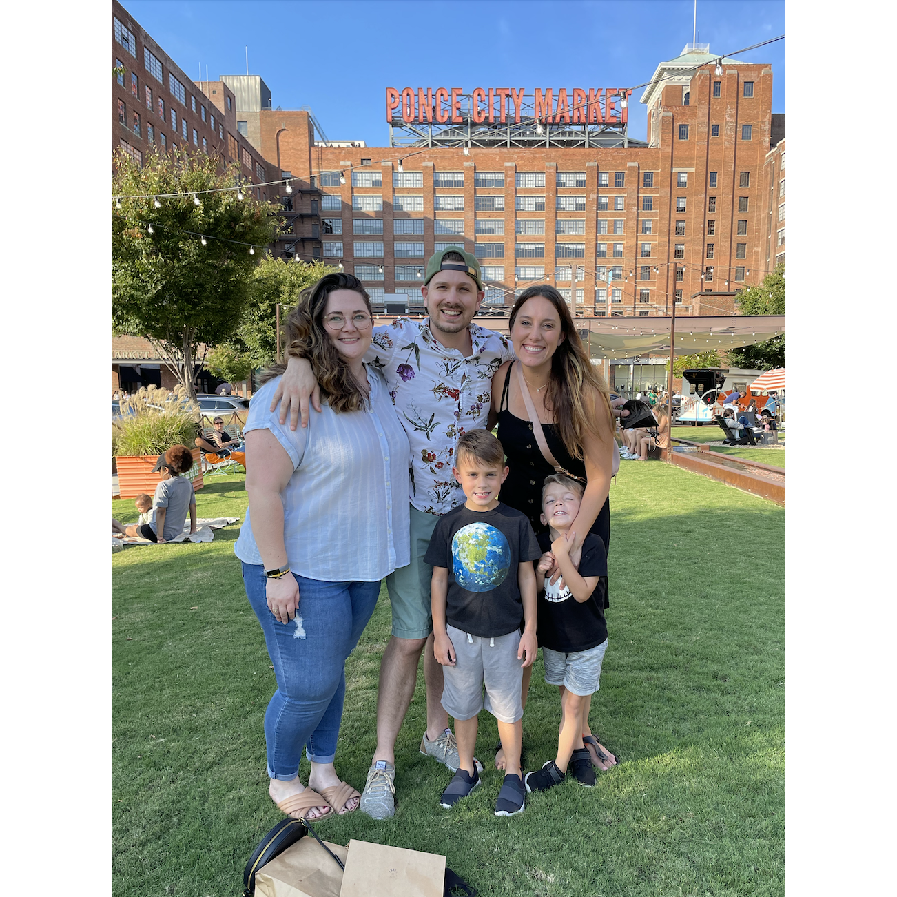 Showing Rob's sister Katie and her boys Iyler & Ari around Atlanta in fall 2021!