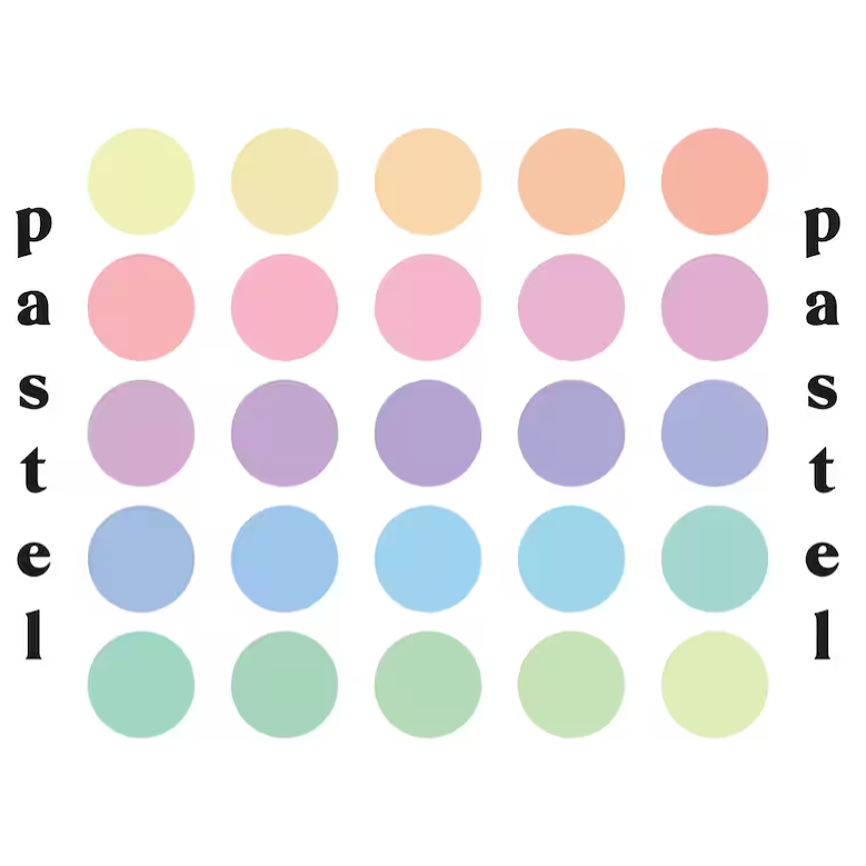 Recommended color palette