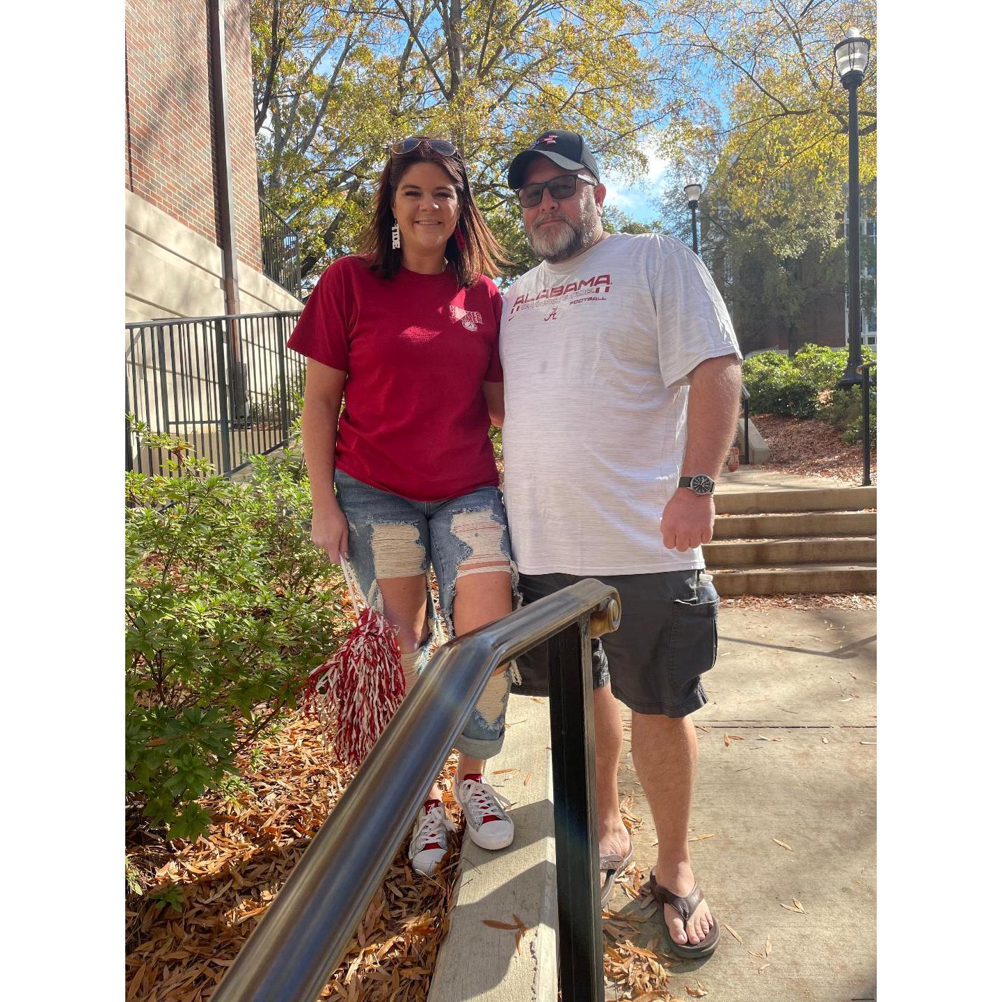 Our first Alabama game together!