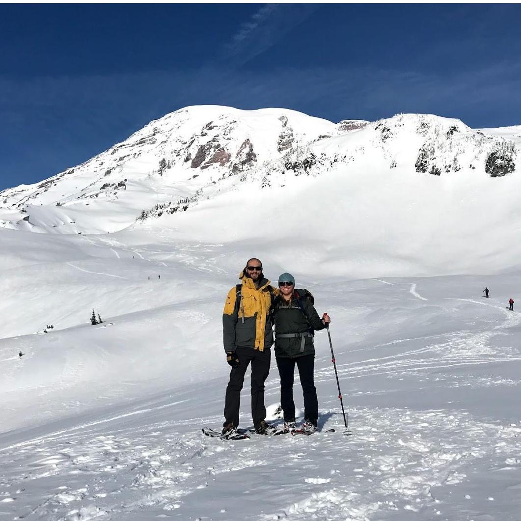 Snowshoeing Mt. Rainier