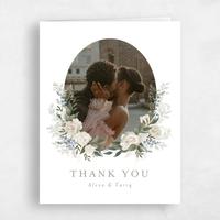 White Wedding Thank You - Juniper Photo