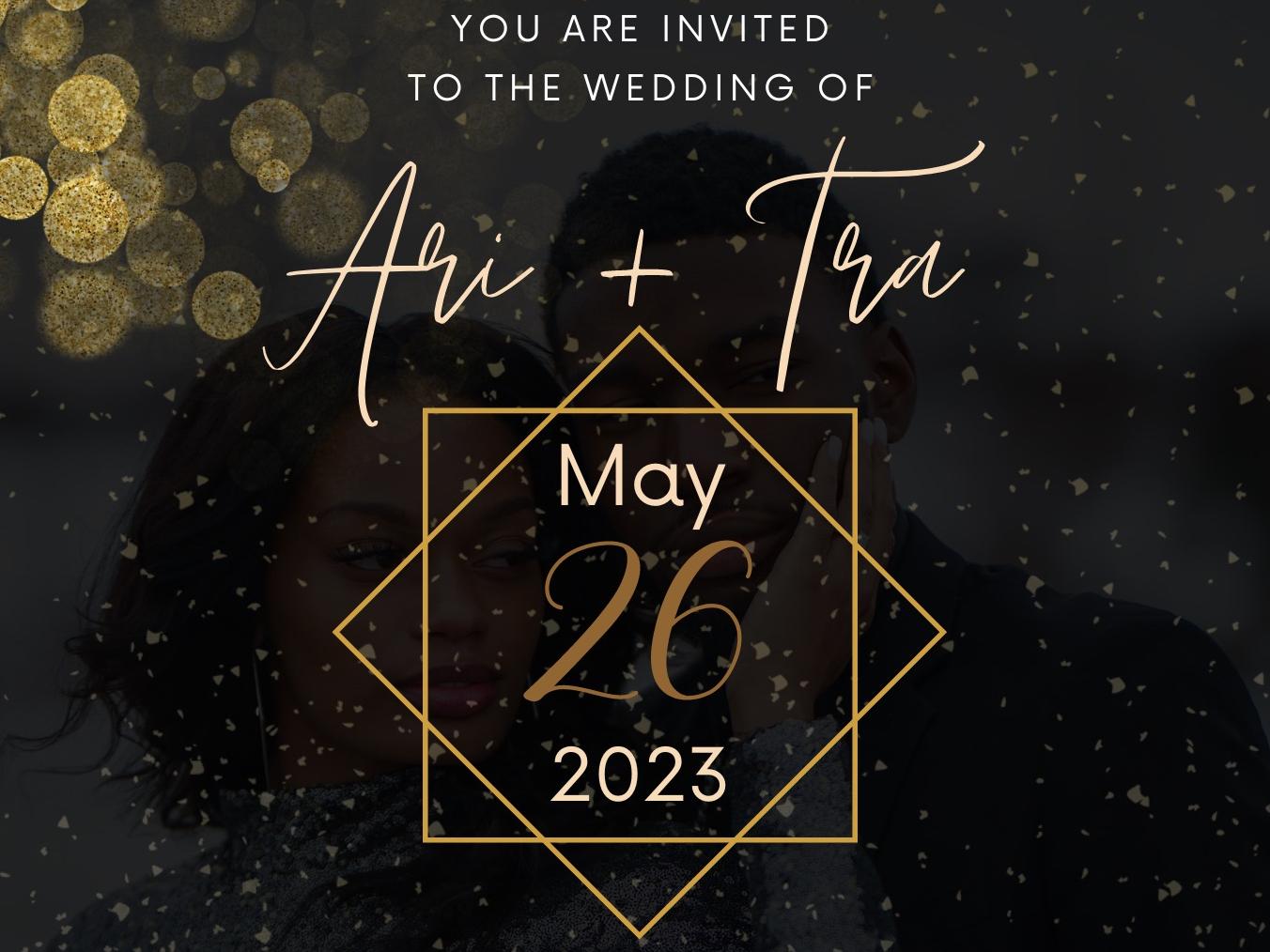 The Wedding Website of Ari Larae and Tra Noel