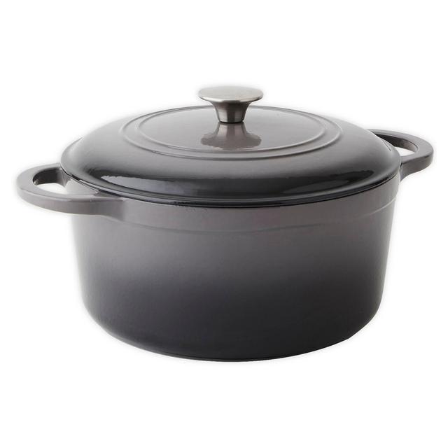 Our Table™ 6 qt. Enameled Cast Iron Dutch Oven Pot in Grey
