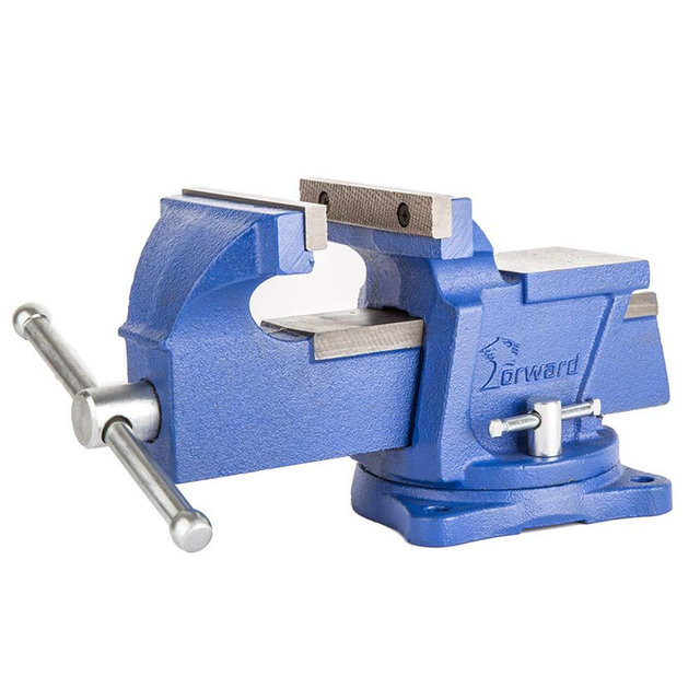 Forward 0806 6-Inch Bench Vise with Swivel Base and Anvil (6")