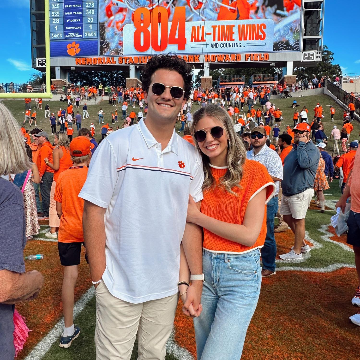 First Clemson game together!