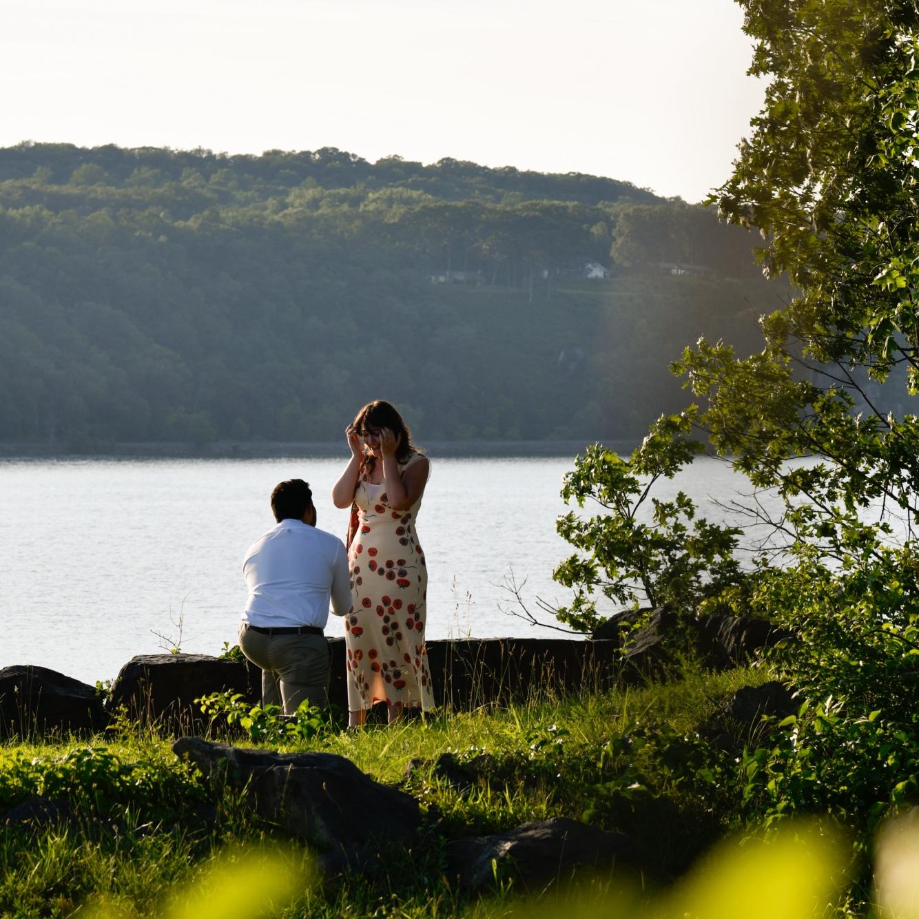 She said yes!