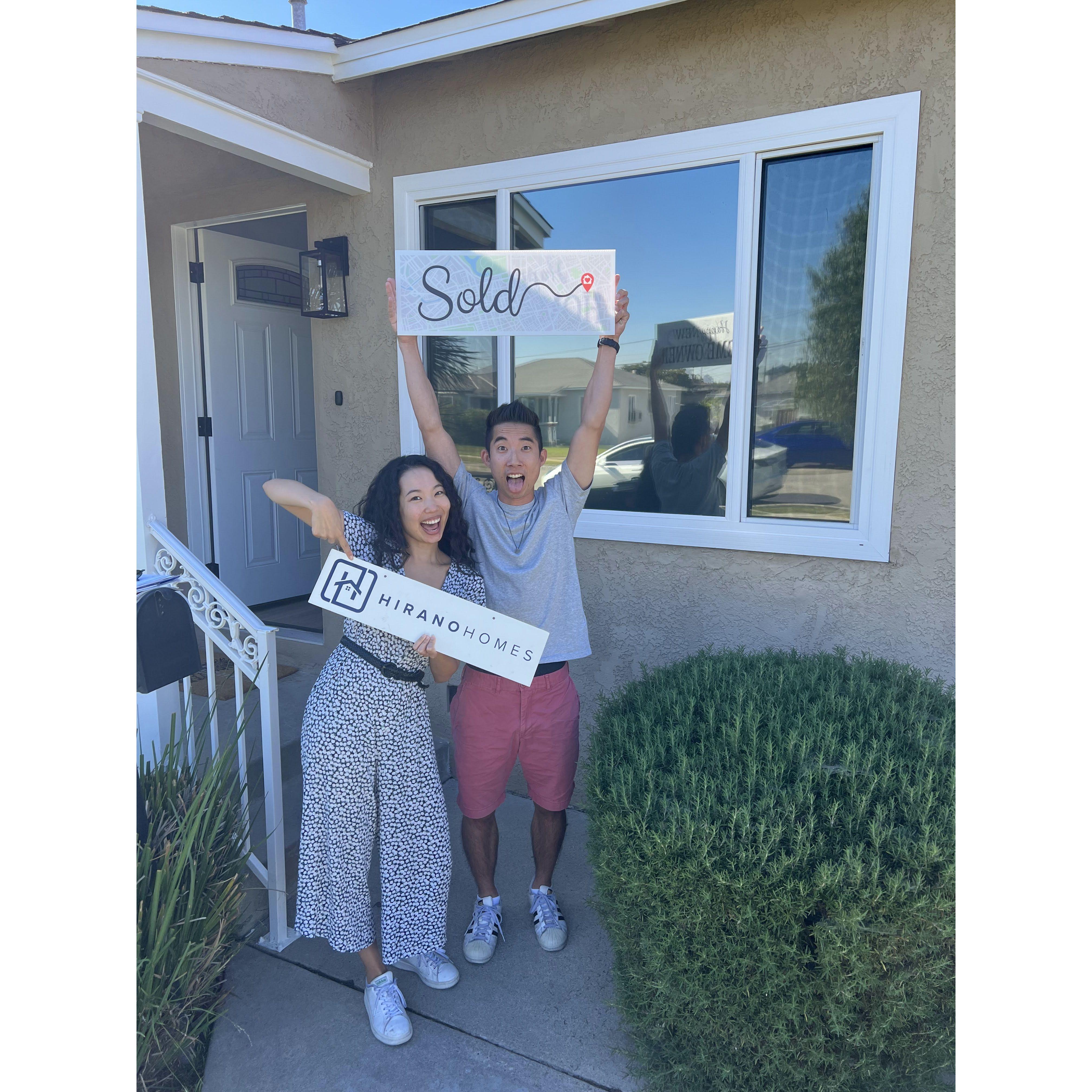 Bought our first house!