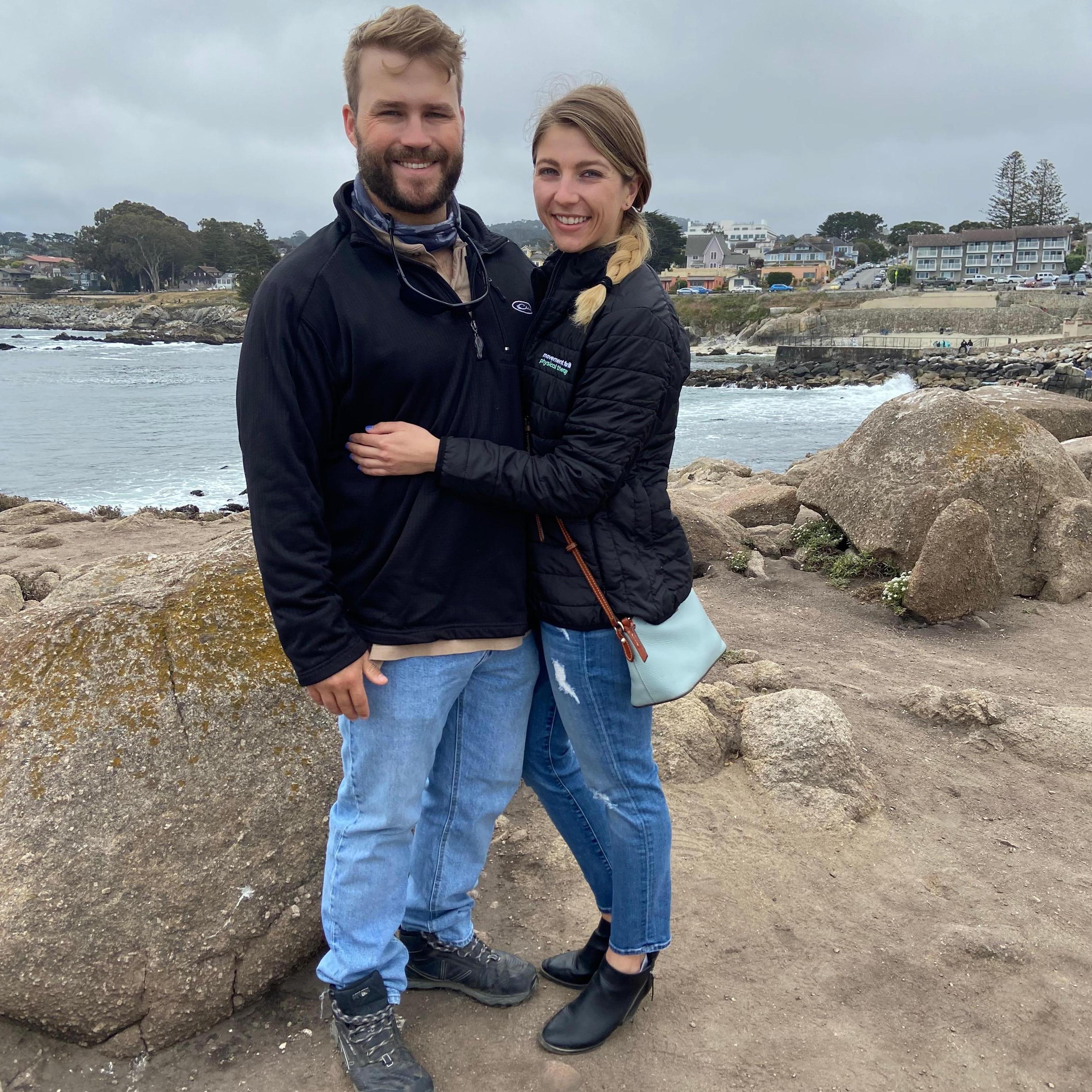 Lover's Point outside of Monterey, CA