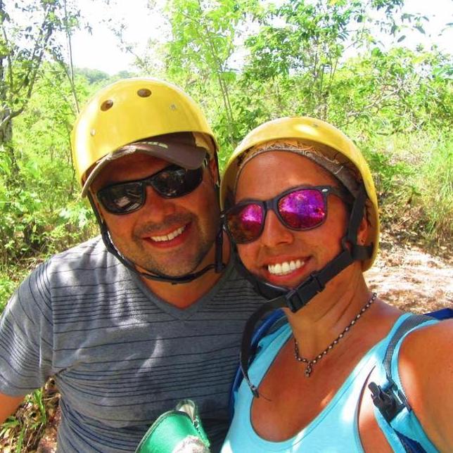 Ziplining in Tamarindo, Costa Rica. July 2016
