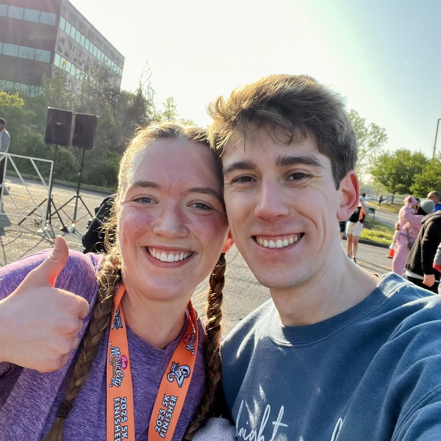 Our first 5k together