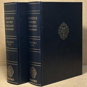 Shorter Oxford English Dictionary: Deluxe Sixth Edition